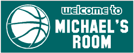 Kids Room Basketball Banner