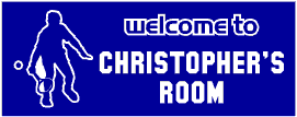 Kids Room Tennis Banner