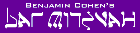 Bar Mitzvah 2 Banner