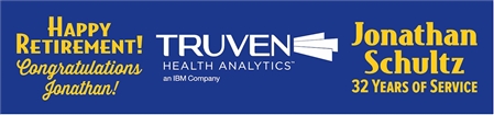 Truven - RETIREMENT Banner with Center Logo on Dark Background