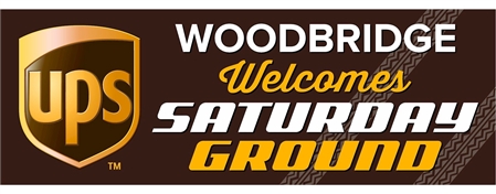 UPS - WELCOMES SATURDAY GROUND BANNER